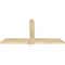 Ekena Millwork Eugene Rough Sawn Timber Gable Bracket, Douglas Fir, 48"W x 26"H x 2"D x 4"F, 13/12 Pitch GBW048X26X0204EUG00RDF - alternate 4